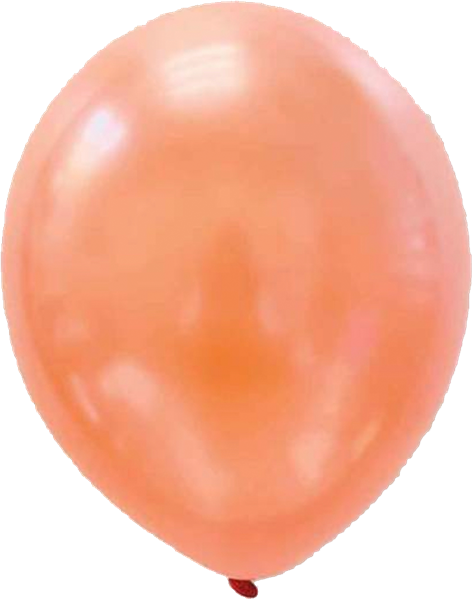空飄11"珍珠氣球-玫瑰金色