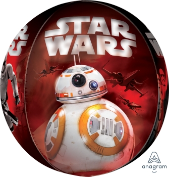 15" 3D立體圓球-星際大戰 BB8 (A32662)