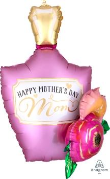 LRG:  3D花朵香水瓶 母親節快樂! (A40828
