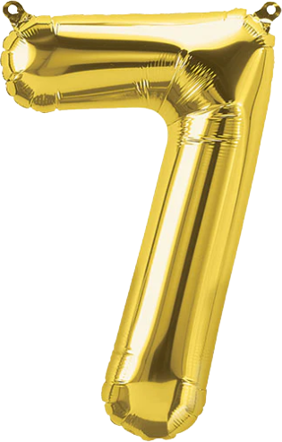 34"數字球: 7 (55*88CM)(28256)