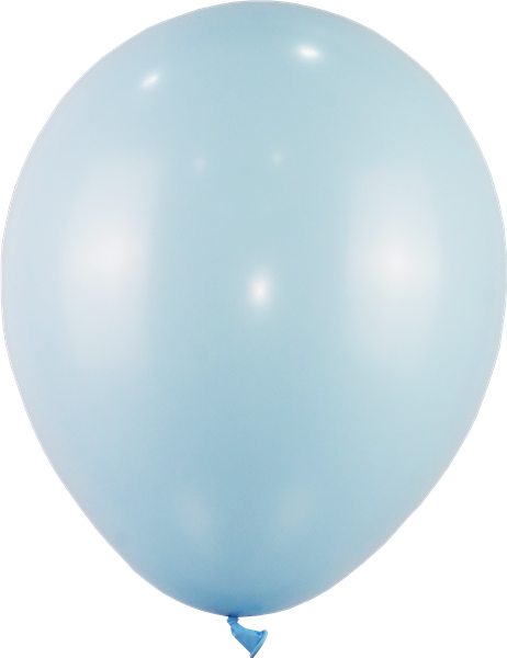 空飄12"馬卡龍圓型-藍色
